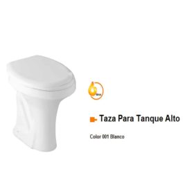 Taza para tanque alto - Logasa