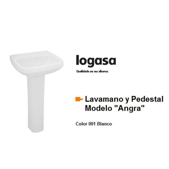 Lavamano y pedestal - Logasa